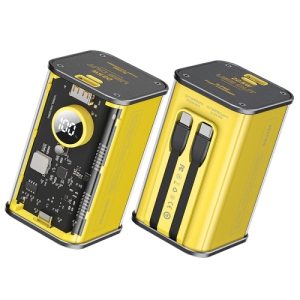 WEKOME 10000mAh USB Power Bank Super Charge (WP-345) with TYC&IPH Cable