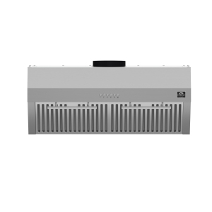 Forno Bari Espresso 30-Inch Under Cabinet Range Hood, Stainless Steel, 600 CFM, LED Lighting, Dishwasher-Safe Baffle Filters, 3-Speed Fan Control