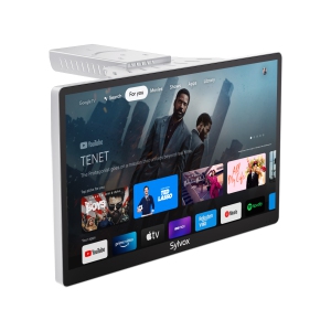 Sylvox 15.6" Kitchen Full HD LED Flap-Down Under-Cabinet 12V Google TV Smart TV - 2024