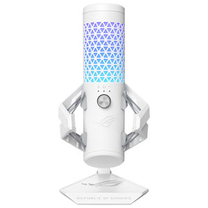 ASUS ROG Carnyx Gaming USB Condenser Microphone - White - Only at Best Buy