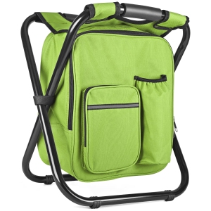 Backpack Stool Cooler Chair Heavy Duty 400 LBS Max Load Portable Lightweight Stool Folding Cooler Stool for Camping Hunting Fishing