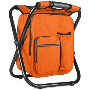 Backpack Stool Cooler Chair Heavy Duty 400 LBS Max Load Portable Lightweight Stool Folding Cooler Stool for Camping Hunting Fishing