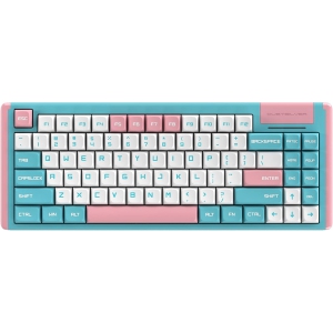 DUSTSILVER Wireless Keyboard Mechanical Gaming Keyboard Hot-swappable 75% Supports Bluetooth 5.0/2.4G Wireless/USB-C Wired
