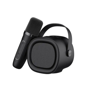 Havit SK819BT Portable Mini Karaoke Wireless Bluetooth V5.3 Speaker with Micphone_Black color