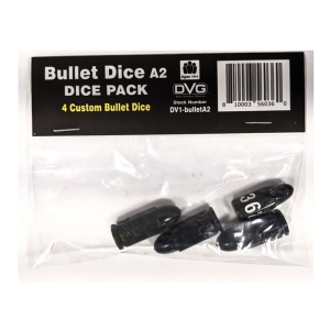 Dan Verssen Games (DVG) Bullet Dice Version 2.0 1-6 players, ages 12+, 30 minutes