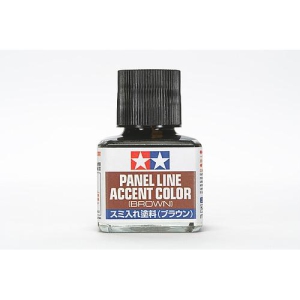 TAMIYA Tamiya Panel Line Accent Color Brown (87132) Plastic Model Kit Paint