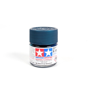 TAMIYA Tamiya Color Acrylic Paint Mini X-13 Metallic Blue (81513) Plastic Model Kit Paint