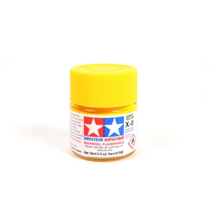 TAMIYA Tamiya Color Acrylic Paint Mini X-8 Lemon Yellow (81508) Plastic Model Kit Paint