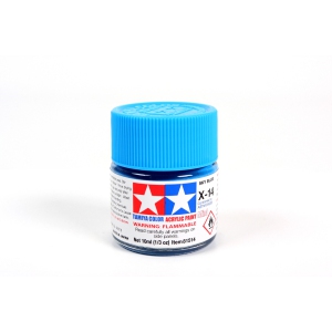 TAMIYA Tamiya Color Acrylic Paint Mini X-14 Sky Blue (81514) Plastic Model Kit Paint