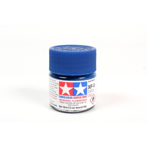 TAMIYA Color Acrylic Paint Mini XF-8 Flat Blue (81708) Plastic Model Kit Paint