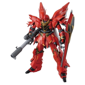 Bandai Gundam Master Grade 1/100 Scale Model Kit: MSN-06S Sinanju