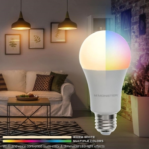Monster A19 Bulb - RGB & Warm White