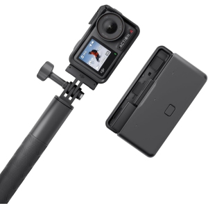 DJI Osmo Action 4 Adventure Combo - 4K/120fps Waterproof Action Camera with a 1/1.3-Inch Sensor, 10-bit & D-Log M Color Performance, Up to 7.5 h with 3 Batteries, Outdoor Camera