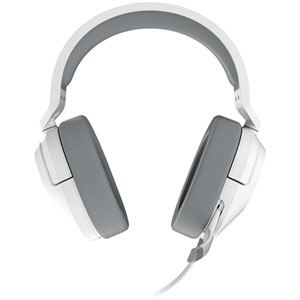 Corsair HS55 Over-Ear Gaming Headset with Microphone for Xbox Series X|S / Xbox One / PC / PS4 / PS5 / Nintendo Switch - White