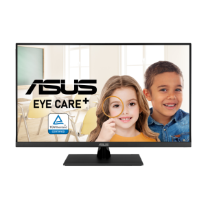 ASUS VP327Q 32" QHD IPS Monitor – Eye Care Technology, Frameless Design