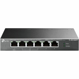TP-Link TL-SG1006PP 6-Port Gigabit Desktop Switch with 3-Port PoE+ and 1-Port PoE++ (TLSG1006PP)