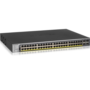Netgear GS752TPP Gigabit PoE+ Smart Switches with Remote/Cloud Management (GS752TPP300NAS)