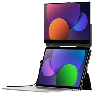 Float mobile de duex Pixels 15.6" FHD 60Hz 30ms écran tactile IPS LCD Moniteur (MP-101-1011P01) - noir