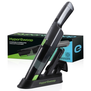HyperSweep Portable Rechargeable Vacuum Cleaner with High Power Suction for Hard-to-Reach Spaces