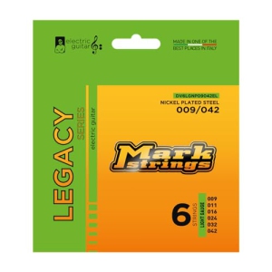 DV Mark DV6LGNP09042EL Legacy Series Nickel Plated Steel Electric Guitar Strings Set (9-42)