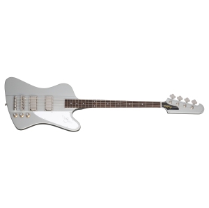 Epiphone Thunderbird '64 Electric Bass with Gigbag - Silver Mist