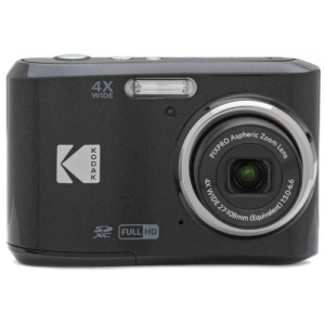 KODAK PIXPRO FZ45-BL 16MP Digital Camera 4X Optical Zoom 27mm Wide Angle 1080P Full HD Video 2.7" LCD Vlogging Camera (Black)