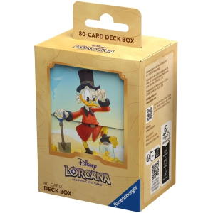 Ravensburger Disney Lorcana Deck Box: Into the Inklands - Scrooge McDuck (Limit 1 Per Customer)