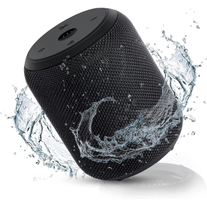 Portable Wireless Speaker with 15W Stereo Sound, Bluetooth Speakers Waterproof Shower Speaker, TWS, Portable Speaker for Party Beach Camping