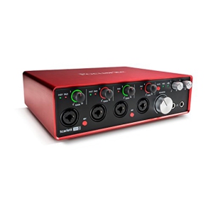 Focusrite Scarlett 18i8 (2nd Gen) USB Audio Interface with Pro Tools First
