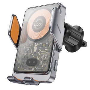 15W Wireless Charger Car Cell Phone Holder Mount Air Vent Outlet Mount for iPhone Samsung Smartphones