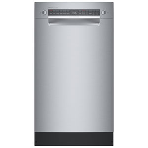 Bosch 800 Series 18" 44dB Smart Top-Control Stainless Steel Tub Dishwasher with Third Rack ENERGY STAR (SPE68C75UC) - Stainless Steel