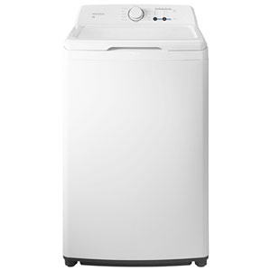 Insignia 4.3 Cu. Ft. (IEC) Top Load Agitator Washer with Steam (NS-TWM35W1) - White - Only at Best Buy