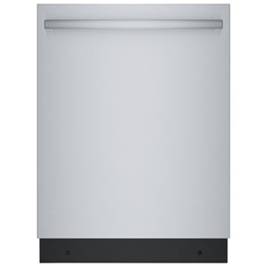 Bosch 800 Series 24" 44dB Smart Top-Control Triple Filtration Stainless Steel Tub Dishwasher with Third Rack ENERGY STAR (SGX78C55UC) - SS