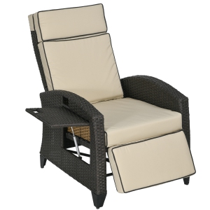 rattan outdoor recliner chairs