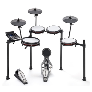Alesis Nitro Max 8-Piece Electronic Drum Kit with Mesh Heads and Bluetooth