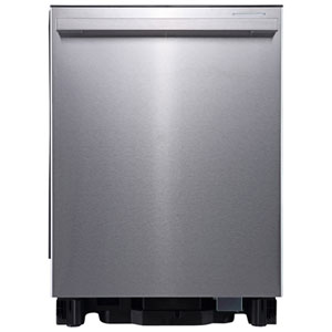 Hisense 24" 48dB Front-Control Self-Cleaning Filter System Heated Dry Dishwasher with Third Rack ENERGY STAR (HDW63314SS) - Stainless Steel