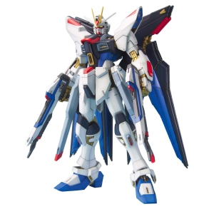 Bandai Gundam Master Grade Gundam Seed 1/100 Scale Model Kit: Strike Freedom Gundam
