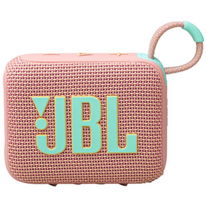 JBL Go 4 Waterproof Bluetooth Wireless Speaker - Pink
