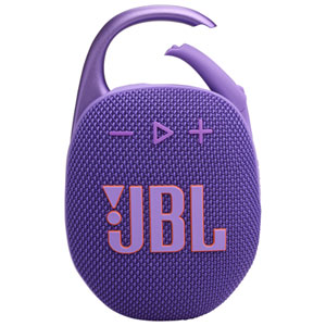 JBL Clip 5 Waterproof Bluetooth Wireless Speaker - Purple