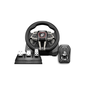Flashfire IMOLA Adjustable Racing Wheel Set w/ Force Feedback|For Xbox One and Xbox Series X/S,PC,PS4|900° Rotation W/ 3 Pedal Board and H-Shifter|RGB Lights|Black (F107)
