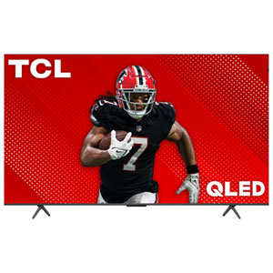 TCL 75" Q65 Series 4K UHD HDR Pro+ (Dolby Vision) QLED Pro Dolby Atmos Google TV Smart TV (75Q651G-CA) - 2024