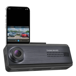 Thinkware Q200 1CH Dash Cam Front 2K Car Dashboard Camera, WiFi, WDR, Speed Red Light Alerts, ADAS, 256GB Max, Parking Monitor, Night Vision (32GB, Hardwiring Kit Included)