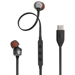 JBL Tune 310C Écouteurs Intra-Auriculaires avec Connecteur USB-C - Noir