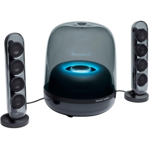 Harman Kardon SoundSticks 4 Bluetooth Speaker System, Black (HKSOUNDSTICK4BLKAM)-OpenBox (10/10 Condition)