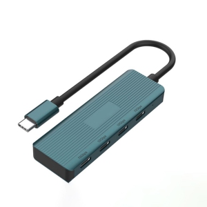 axGear USB-C to USB C Type C HUB 4 Port 3.2 Gen2 10 Gbps External Slim HUB