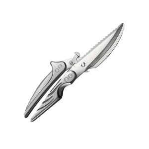 axGear Kitchen Scissors Heavy Duty Shears Ultra Sharp Stainless Steel Multifunction Cut