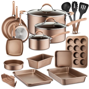 Kitchenware Pots & Pans - High qualified Basic Kitchen Cookware Set, Non-Stick (20-Piece Set)