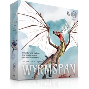 Stonemaier Games: Wyrmspan - A Wingspan Game | Build a Cavernous Sanctuary for Beautiful Dragons in This Strategy Board Game | for Adults and Family | 1-5 Players, 90 Min, Ages 14+