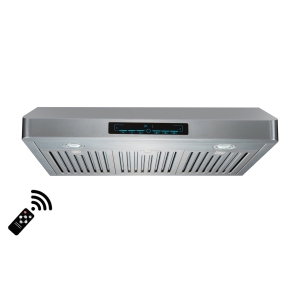 ROXON 860 CFM TOUCH/ TOUCHLESS HANDWAVE FEATURE STAINLESS STEEL 30 Inches Range Hood Under Cabinet Kitchen Exhaust Fan Style RXN-U22BS-30