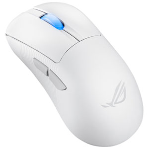 ASUS ROG Keris II WL Ace 42000 DPI Wireless Optical Gaming Mouse - White